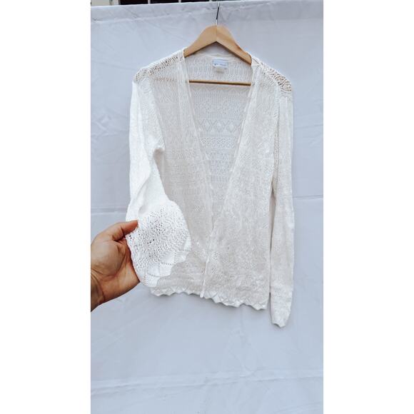 Vintage Crochet Cardigan (M) - Picture 5 of 7